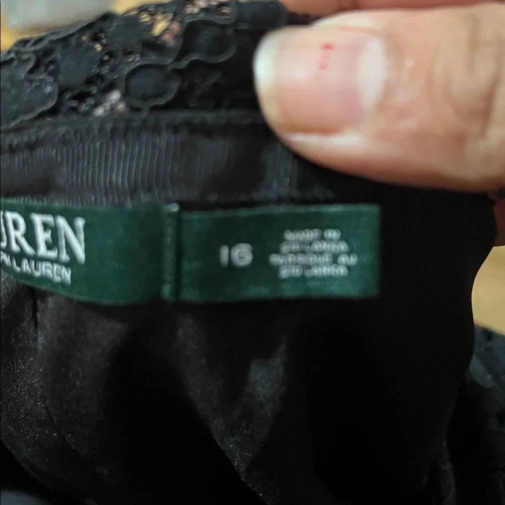 Lauren Ralph Lauren Womens  Lace Pencil Skirt size 16 - Picture 7 of 8